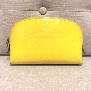 Louis Vuitton Restored Vernis Cosmetic Pouch Auth.